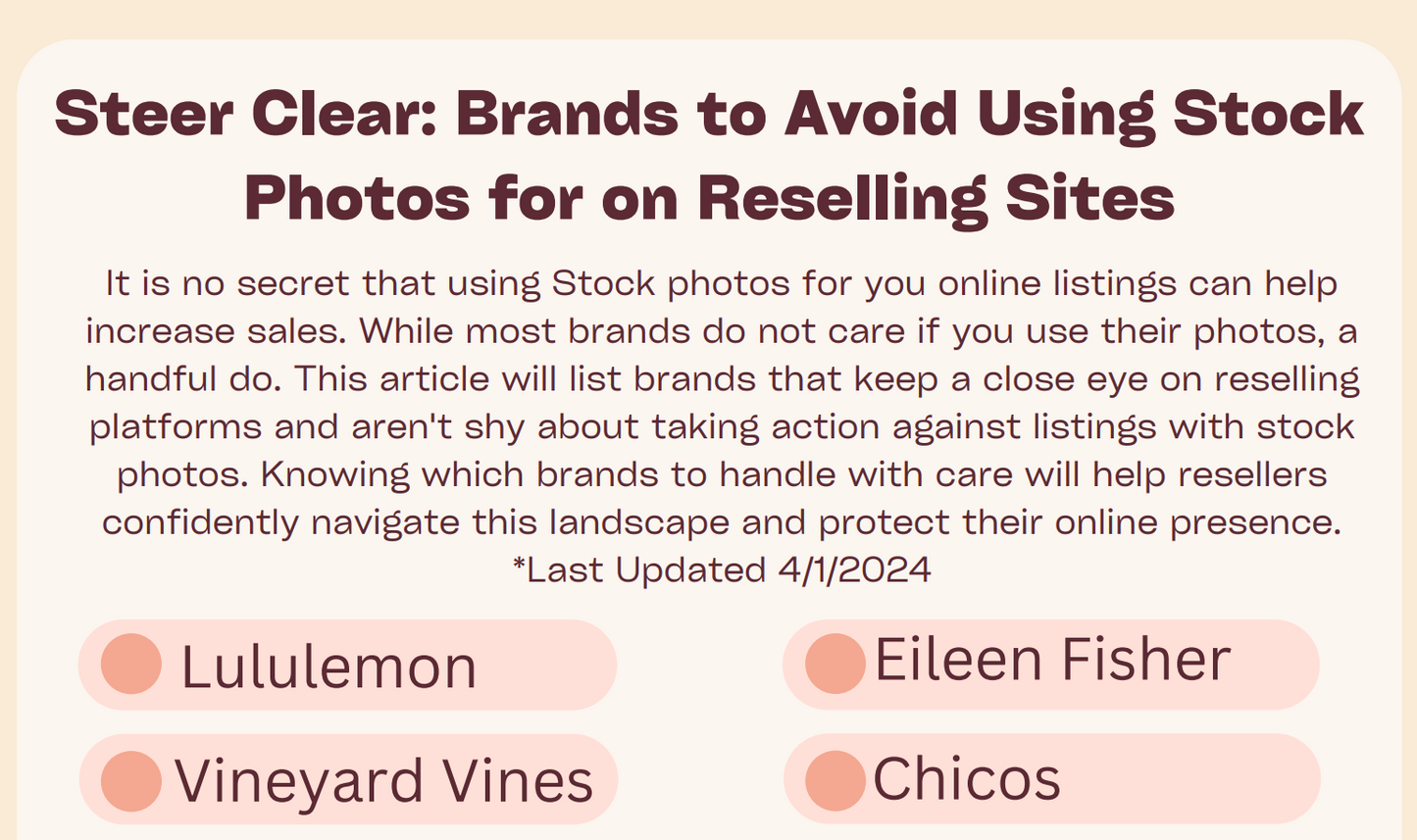 Stock Photos to Avoid Guide